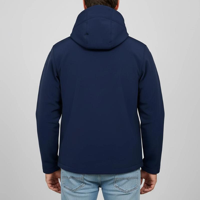 Pommes frites oder Chips Recycelte Männer Softshell-Jacke von Stanley/Stella
