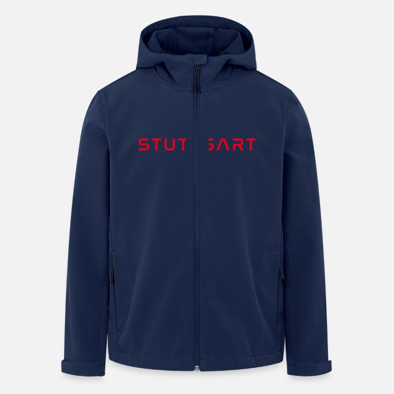 Stuttgart T-Shirt – Home & Skyline Style - Veste softshell homme en polyester recyclé Stanley/Stella - marine
