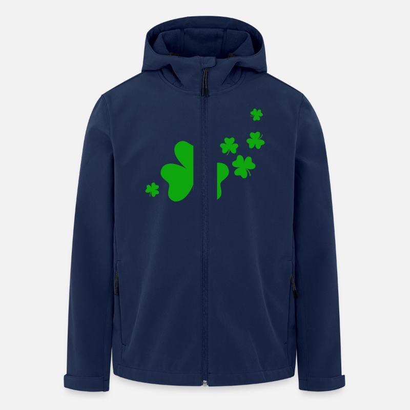 Shamrocks - Men’s Recycled Softshell Jacket by Stanley/Stella - navy