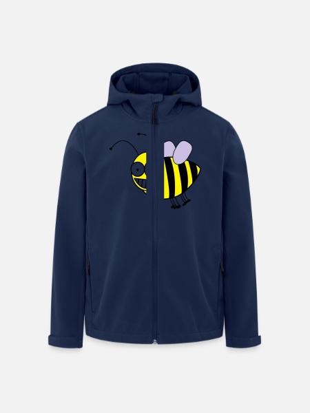 biene - Men’s Recycled Softshell Jacket by Stanley/Stella - navy