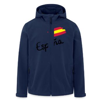 spain__f3 - Veste softshell homme en polyester recyclé Stanley/Stella - marine - Devant - AI Model Male 185 light (185cm)