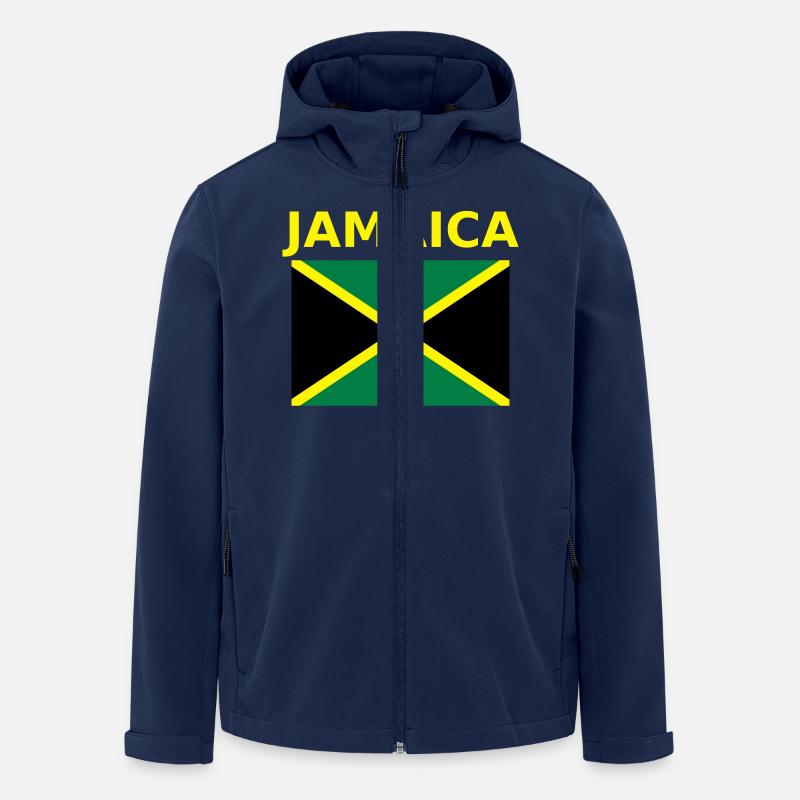 jamaica - Recycelte Männer Softshell-Jacke von Stanley/Stella - Navy