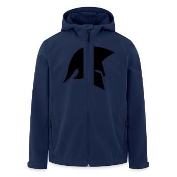 sparta - Recycelte Männer Softshell-Jacke von Stanley/Stella - Navy - Vorne - AI Model Male 185 light (185cm)