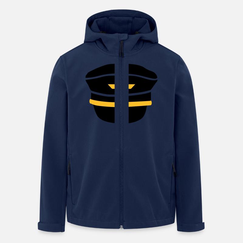 Pilot - Men’s Recycled Softshell Jacket by Stanley/Stella - navy