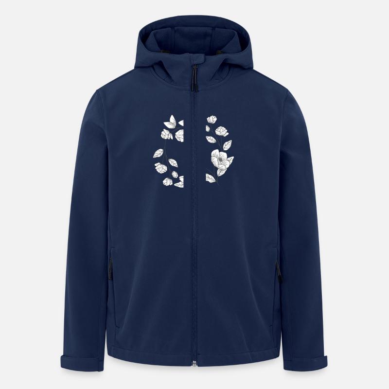 Rosenkranz - Recycelte Männer Softshell-Jacke von Stanley/Stella - Navy