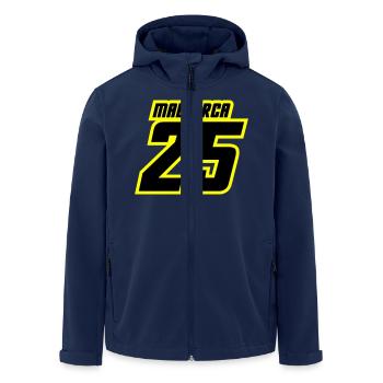 Mallorca 2025 Trikot - Recycelte Männer Softshell-Jacke von Stanley/Stella - Navy - Vorne - AI Model Male 185 light (185cm)