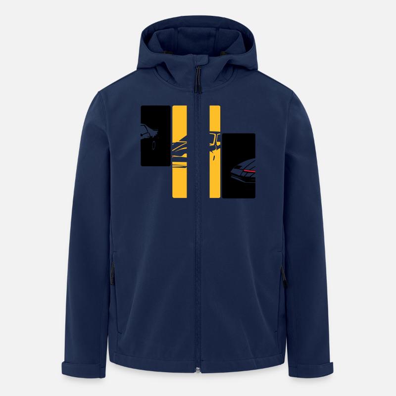 transam1 - Veste softshell homme en polyester recyclé Stanley/Stella - marine