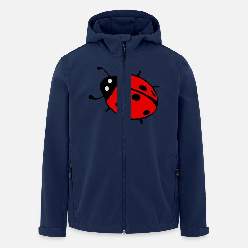 Ladybug - Men’s Recycled Softshell Jacket by Stanley/Stella - navy