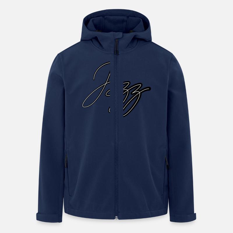Jazz - Recycelte Männer Softshell-Jacke von Stanley/Stella - Navy