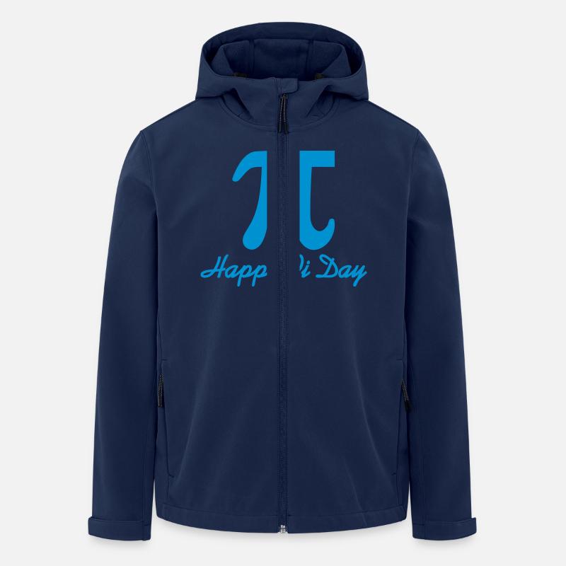 Pi Day - Recycelte Männer Softshell-Jacke von Stanley/Stella - Navy