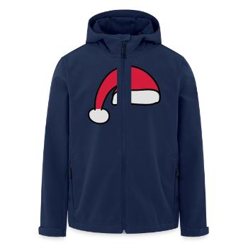weihnachtsmuetze_1__f3 - Veste softshell homme en polyester recyclé Stanley/Stella - marine - Devant - AI Model Male 185 light (185cm)
