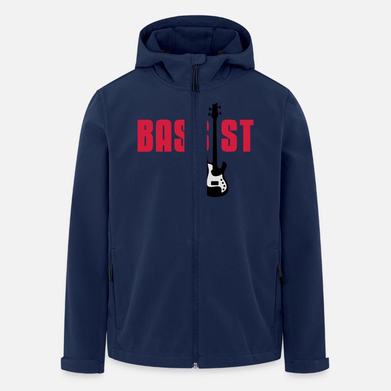 bassist - Recycelte Männer Softshell-Jacke von Stanley/Stella - Navy