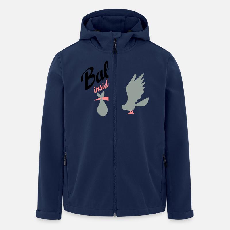 familie - Recycelte Männer Softshell-Jacke von Stanley/Stella - Navy