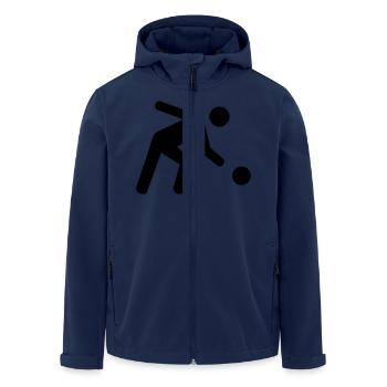 Skittles - Men’s Recycled Softshell Jacket by Stanley/Stella - navy - Front - AI Model Male 185 light (185cm)