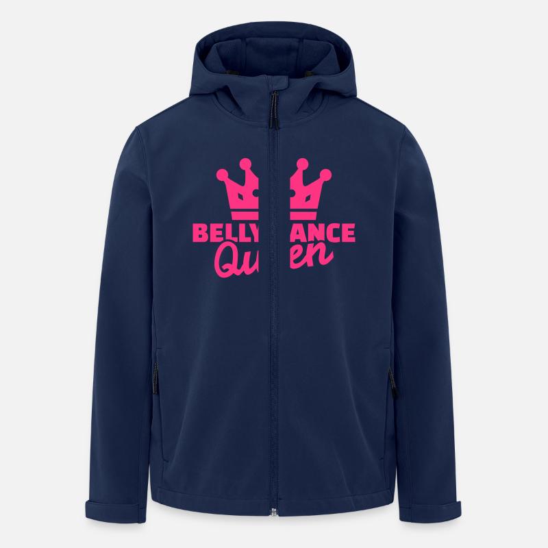 Belly dance Queen - Veste softshell homme en polyester recyclé Stanley/Stella - marine