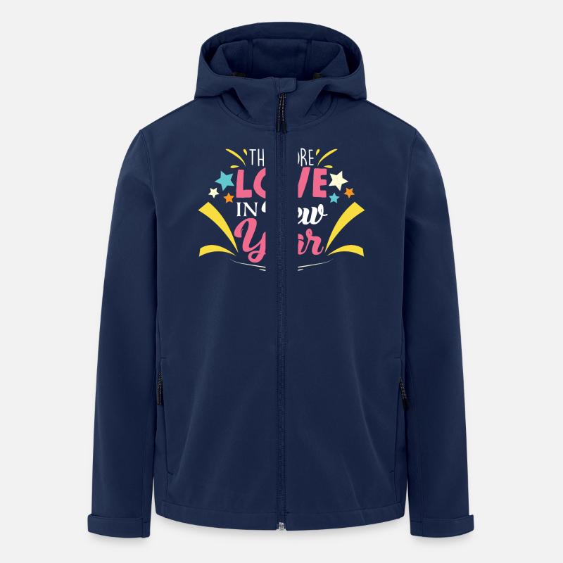 Newyear 6 - Recycelte Männer Softshell-Jacke von Stanley/Stella - Navy