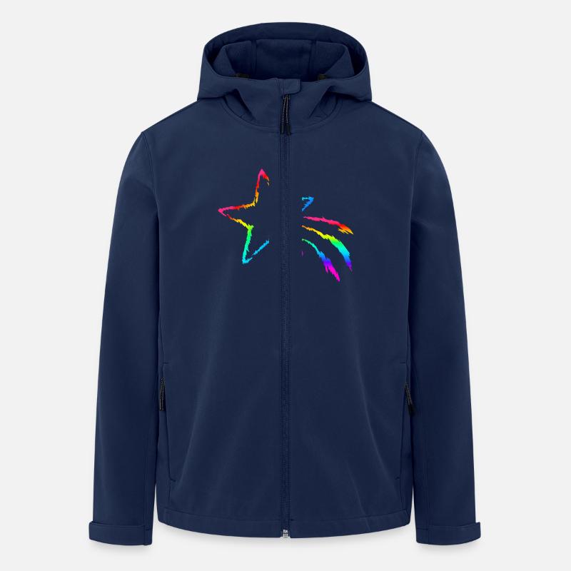 Sternschnuppe - Recycelte Männer Softshell-Jacke von Stanley/Stella - Navy
