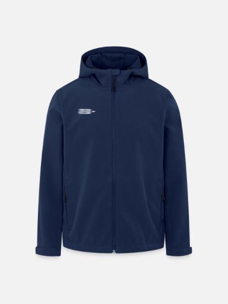 Muay Thai Script - Recycelte Männer Softshell-Jacke von Stanley/Stella - Navy