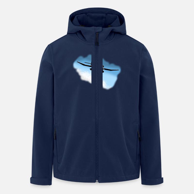 Dr400 sky - Men’s Recycled Softshell Jacket by Stanley/Stella - navy