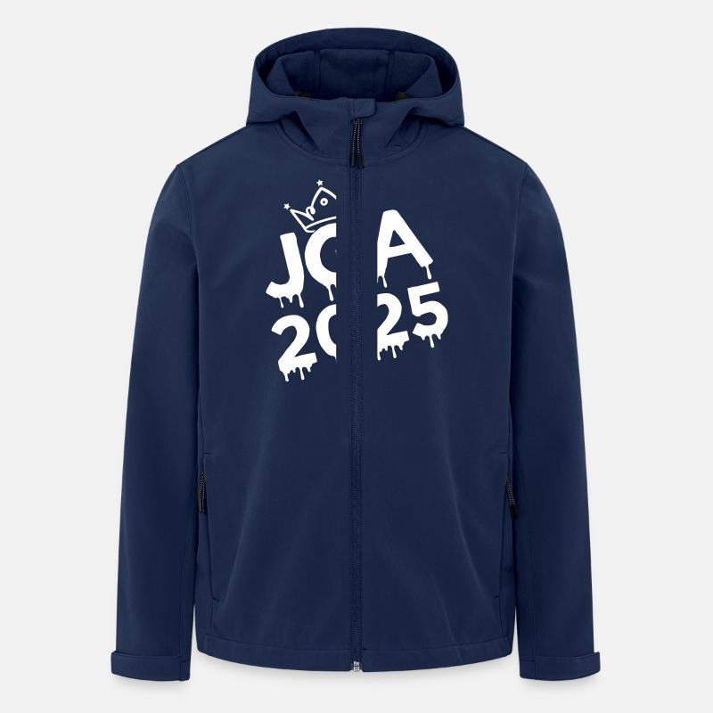 jga 2025 - Recycelte Männer Softshell-Jacke von Stanley/Stella - Navy