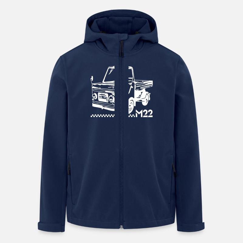 Multicar M22 Neu - Recycelte Männer Softshell-Jacke von Stanley/Stella - Navy