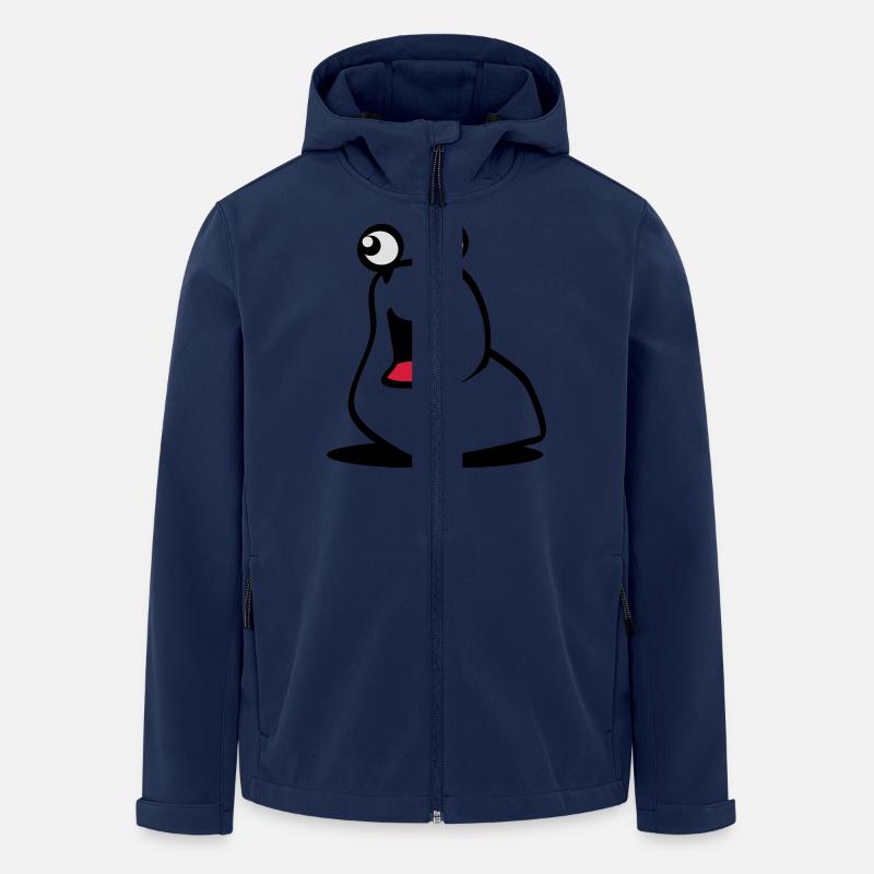 schnecki snail - Recycelte Männer Softshell-Jacke von Stanley/Stella - Navy