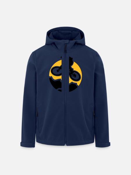 MountainBiker3 - Recycelte Männer Softshell-Jacke von Stanley/Stella - Navy