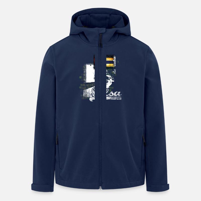 kl_salsa12 - Recycelte Männer Softshell-Jacke von Stanley/Stella - Navy