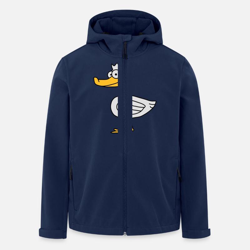 Duck - Veste softshell homme en polyester recyclé Stanley/Stella - marine