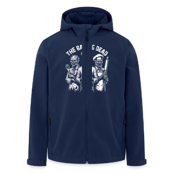 Cuisson des morts - backende Zombies - Veste softshell homme en polyester recyclé Stanley/Stella - marine - Devant - AI Model Male 185 light (185cm)