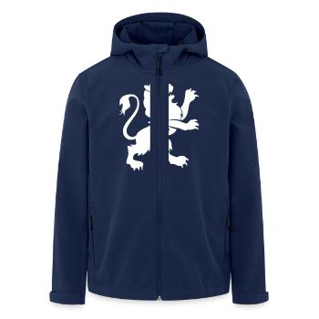 löwe tier - Recycelte Männer Softshell-Jacke von Stanley/Stella - Navy - Vorne - AI Model Male 185 light (185cm)