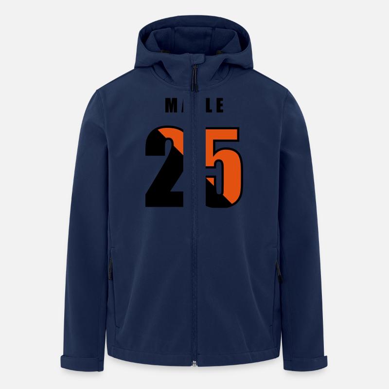 Malle 2025 - Recycelte Männer Softshell-Jacke von Stanley/Stella - Navy