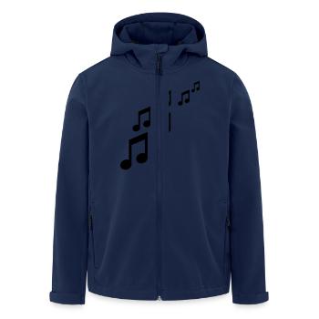 Note - Veste softshell homme en polyester recyclé Stanley/Stella - marine - Devant - AI Model Male 185 light (185cm)