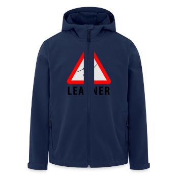 Ski Learner - Veste softshell homme en polyester recyclé Stanley/Stella - marine - Devant - AI Model Male 185 light (185cm)