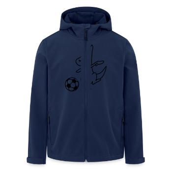 Coupe du kangourou - Veste softshell homme en polyester recyclé Stanley/Stella - marine - Devant - AI Model Male 185 light (185cm)