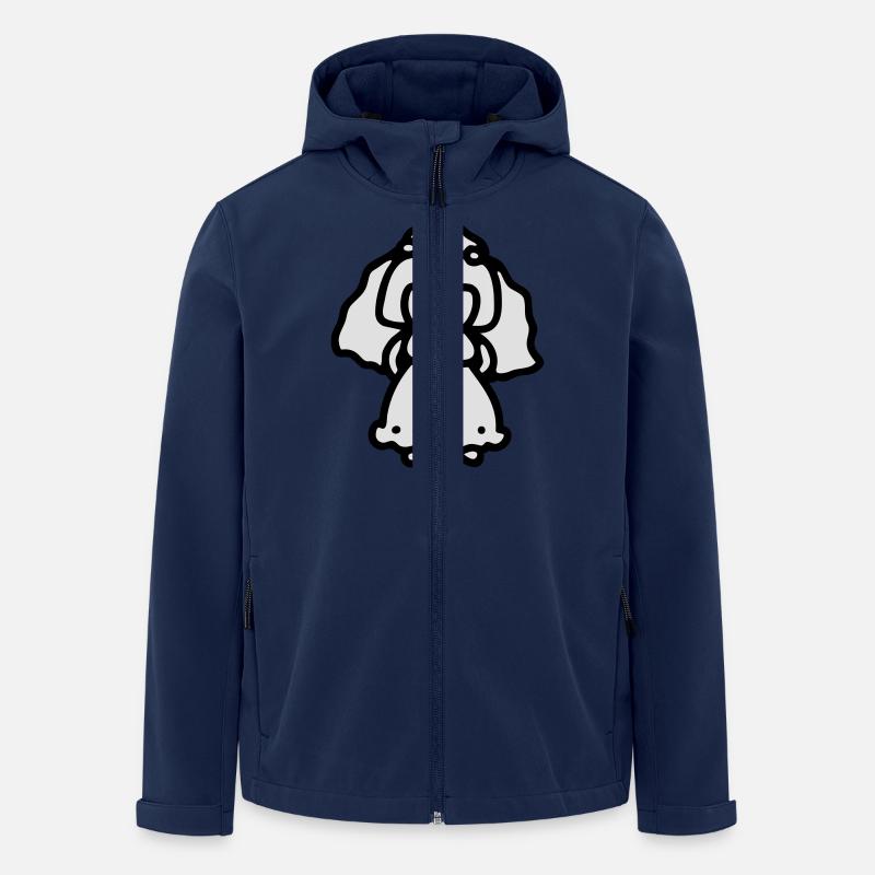 Braut - Recycelte Männer Softshell-Jacke von Stanley/Stella - Navy