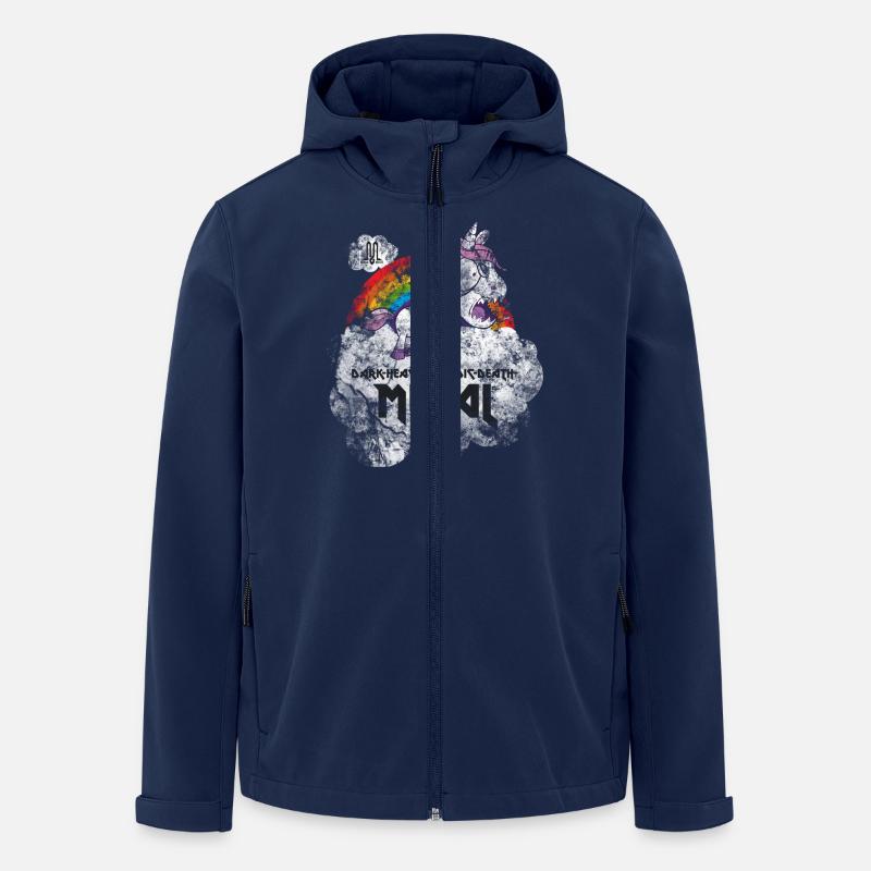Mental Defect 2015 - Recycelte Männer Softshell-Jacke von Stanley/Stella - Navy