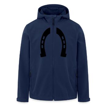 Sabot de cheval - Veste softshell homme en polyester recyclé Stanley/Stella - marine - Devant - AI Model Male 185 light (185cm)