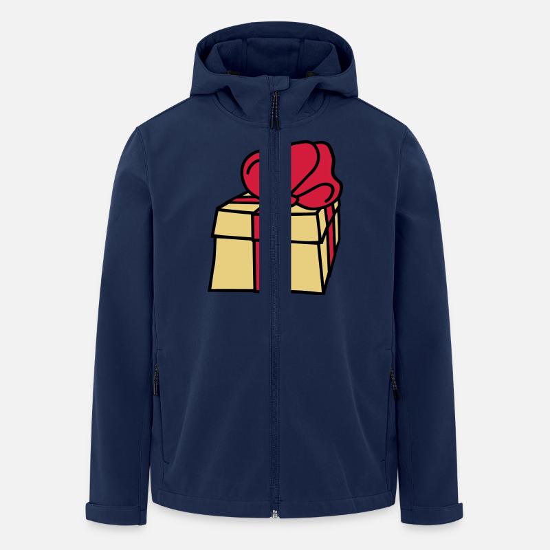 gift - Recycelte Männer Softshell-Jacke von Stanley/Stella - Navy