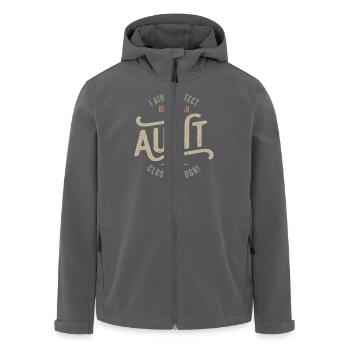 Perfect Aunt - Men’s Recycled Softshell Jacket by Stanley/Stella - anthracite - Front - AI Model Male 185 light (185cm)