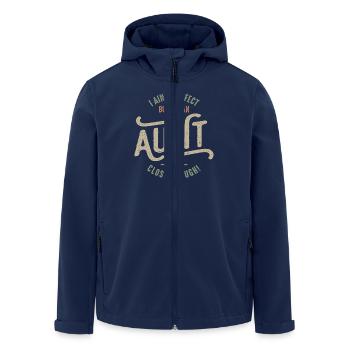 Perfect Aunt - Men’s Recycled Softshell Jacket by Stanley/Stella - navy - Front - AI Model Male 185 light (185cm)