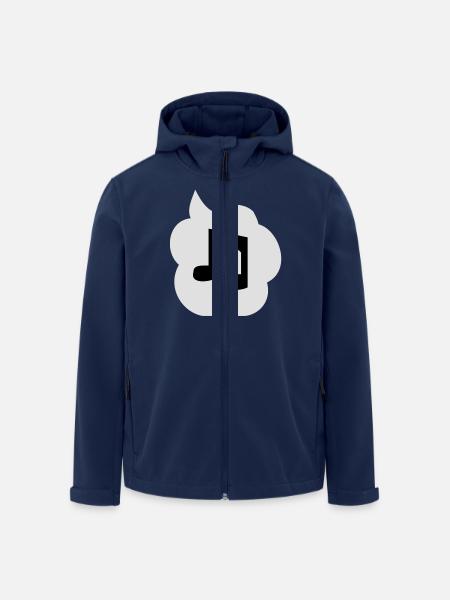 Music Talking - Men’s Recycled Softshell Jacket by Stanley/Stella - navy