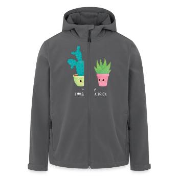 Sorry I Was Such A Prick - Veste softshell homme en polyester recyclé Stanley/Stella - charbon - Devant - AI Model Male 185 light (185cm)