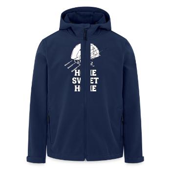 Home sweet Carp Carp Carp Carp Angler - Men’s Recycled Softshell Jacket by Stanley/Stella - navy - Front - AI Model Male 185 light (185cm)