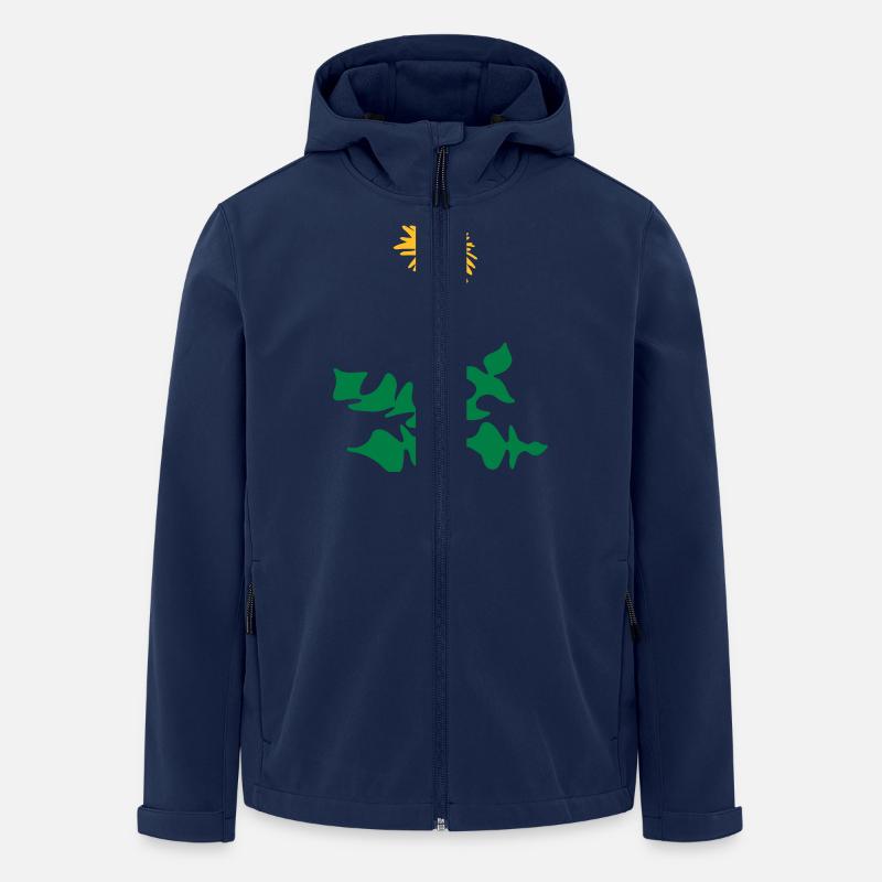 dandelion - Recycelte Männer Softshell-Jacke von Stanley/Stella - Navy