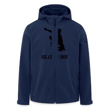 skater boy - Veste softshell homme en polyester recyclé Stanley/Stella - marine - Devant - AI Model Male 185 light (185cm)