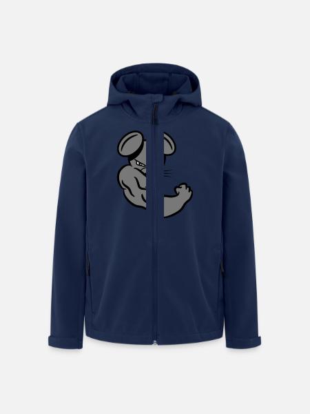 Steve strong - Men’s Recycled Softshell Jacket by Stanley/Stella - navy
