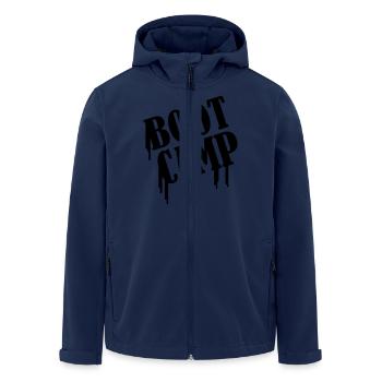 boot_camp - Recycelte Männer Softshell-Jacke von Stanley/Stella - Navy - Vorne - AI Model Male 185 light (185cm)