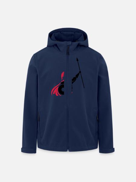 spartaner_01 - Veste softshell homme en polyester recyclé Stanley/Stella - marine