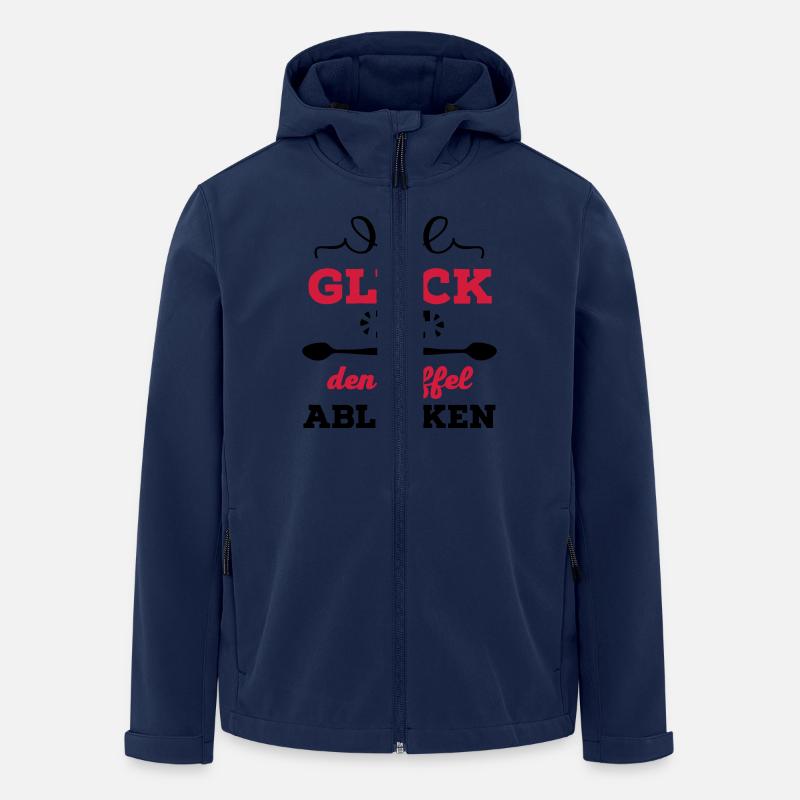 Löffel ablecken - Recycelte Männer Softshell-Jacke von Stanley/Stella - Navy